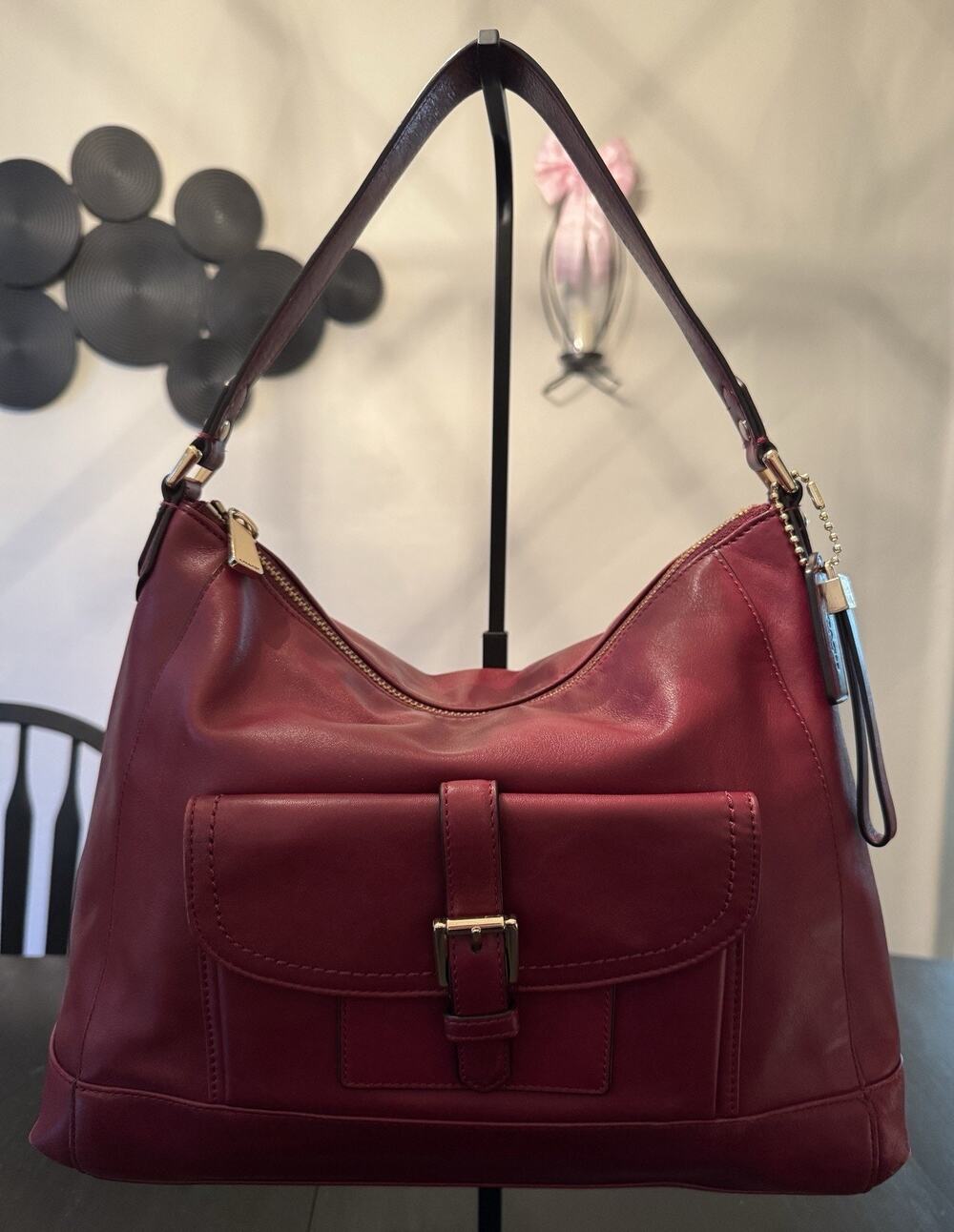 Coach Charlie Hobo Shoulder Bag
